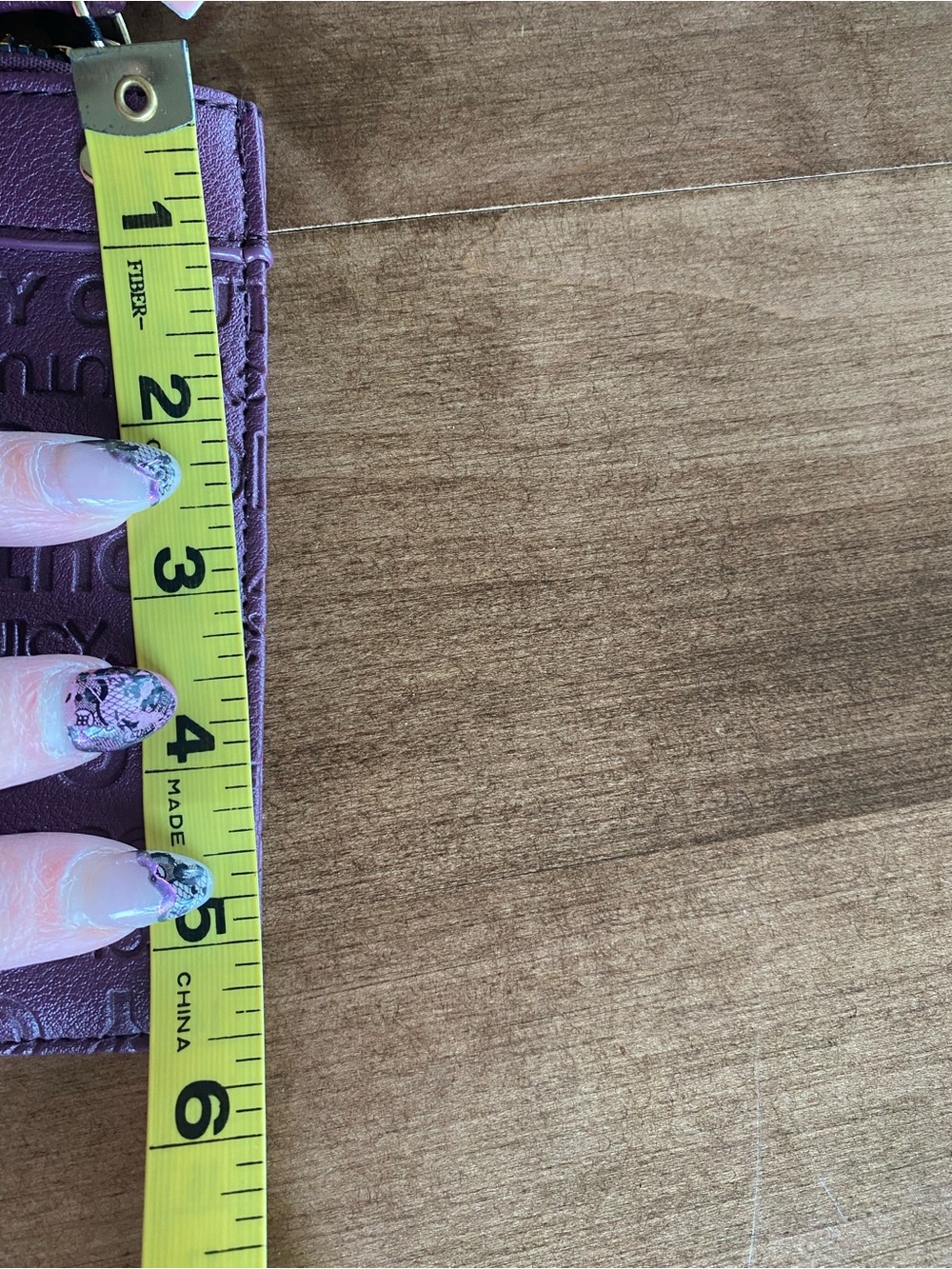 Juicy Couture Zipper Closure Wristlet - Picture 6 of 7